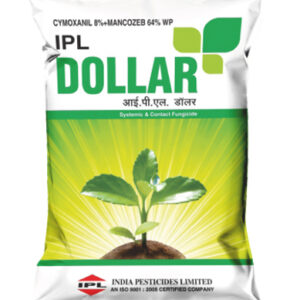 ipl dollar cymoxanil 8%+mancozeb 64% wp